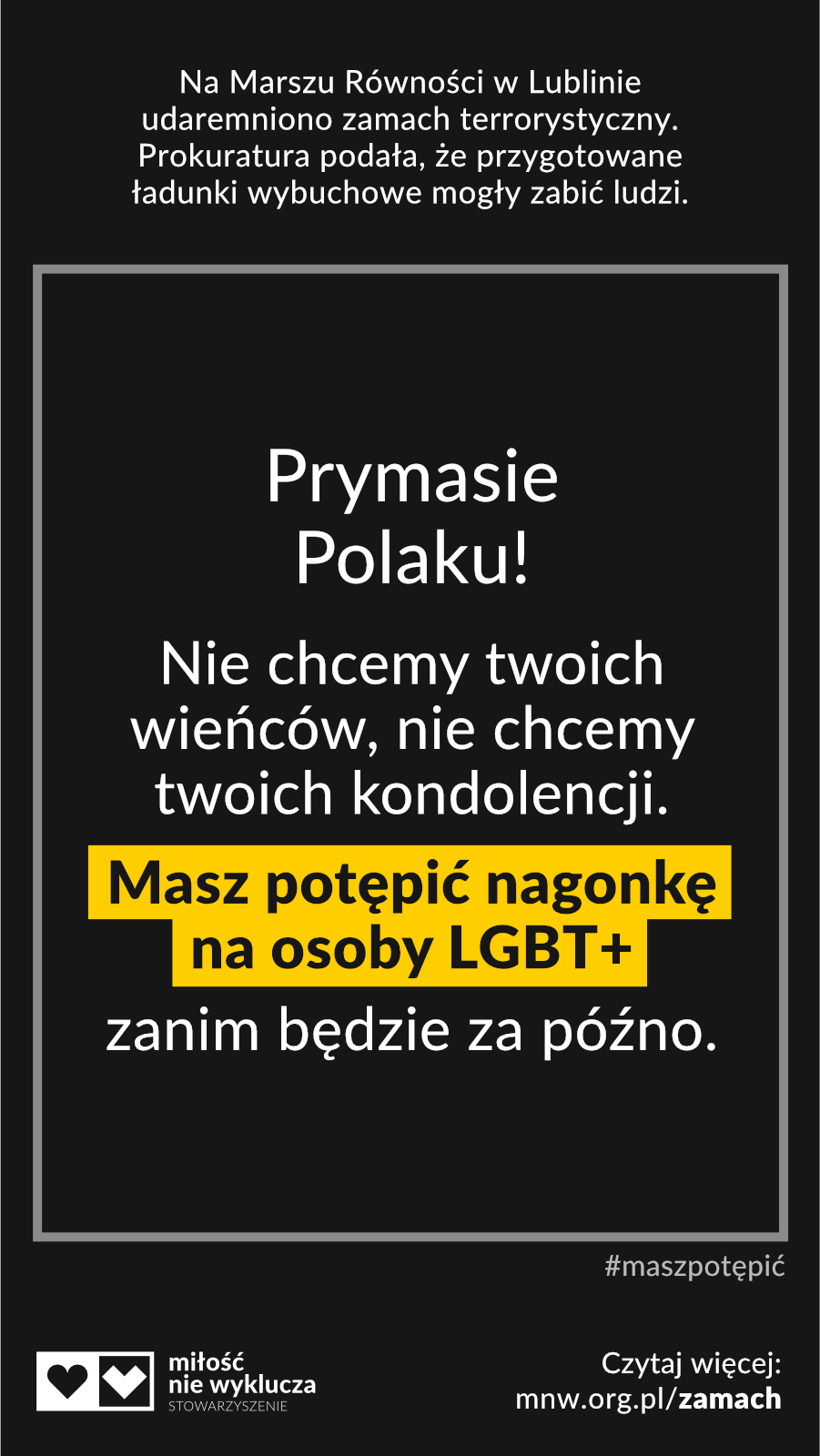 prymas Polak #maszpotepic zamach LGBT+